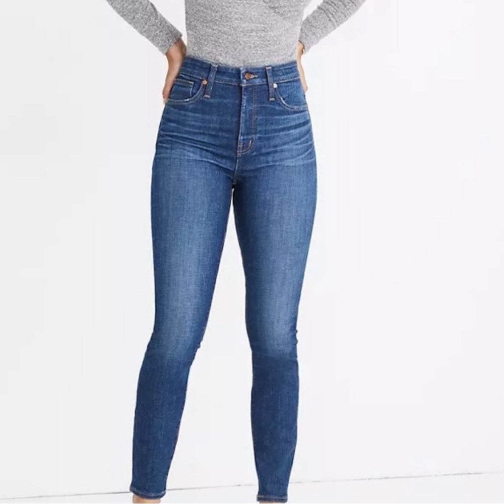 Madewell Curvy High Rise Skinny Jeans